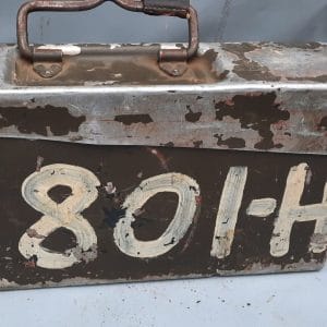 ww2 German aluminium mg ammo box