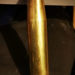 ww2 German 2cm flak AP brass shell case