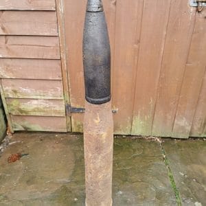 ww2 original German panzer IV / stug round HE kwk40