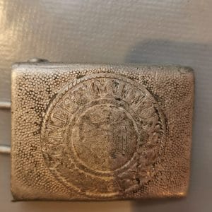 ww2 German belt buckle DE nazified