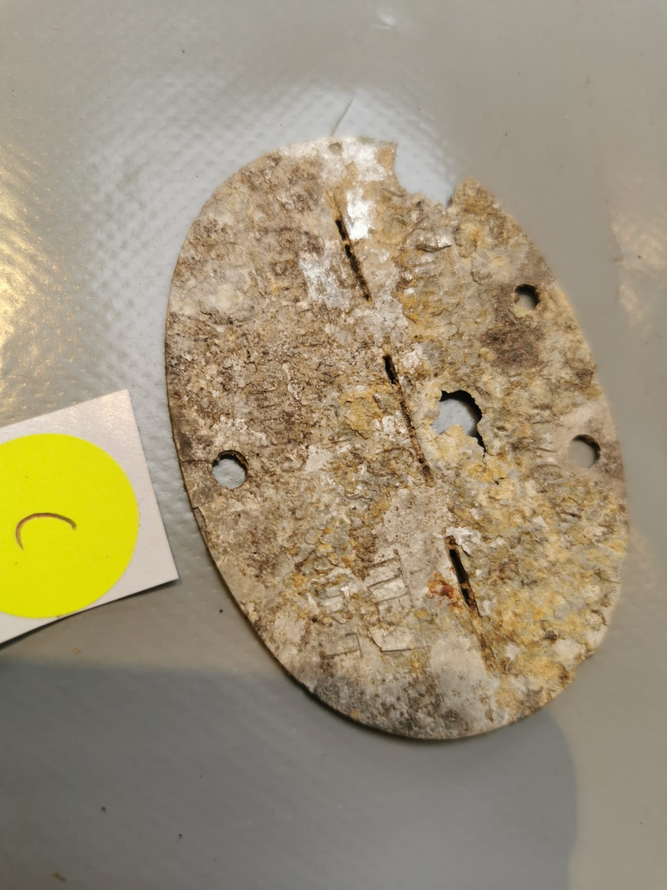 ww2 German dog tag c - Image 4