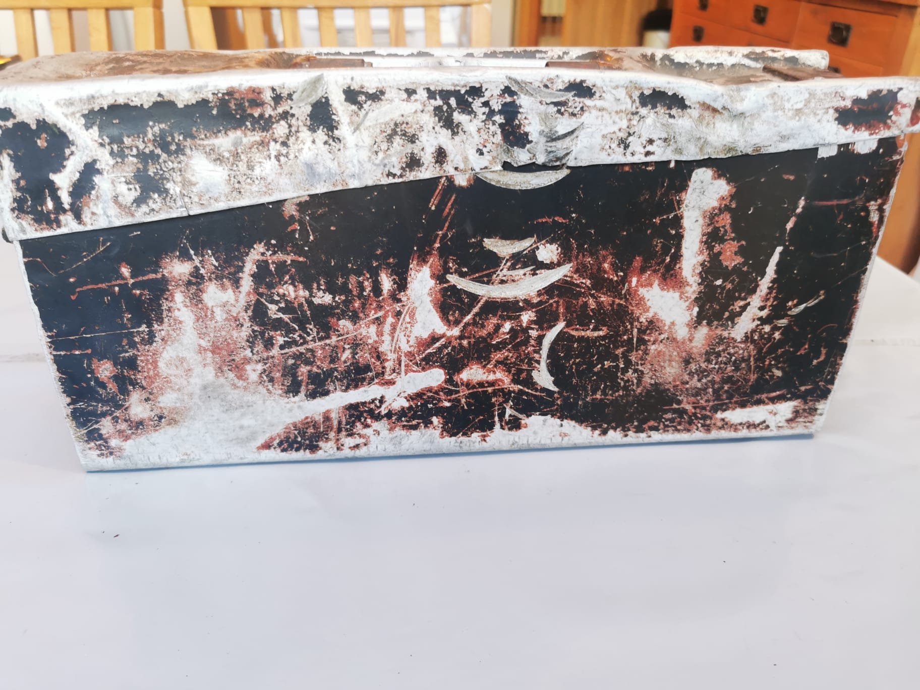 ww2 German aluminium mg ammo box - Image 7