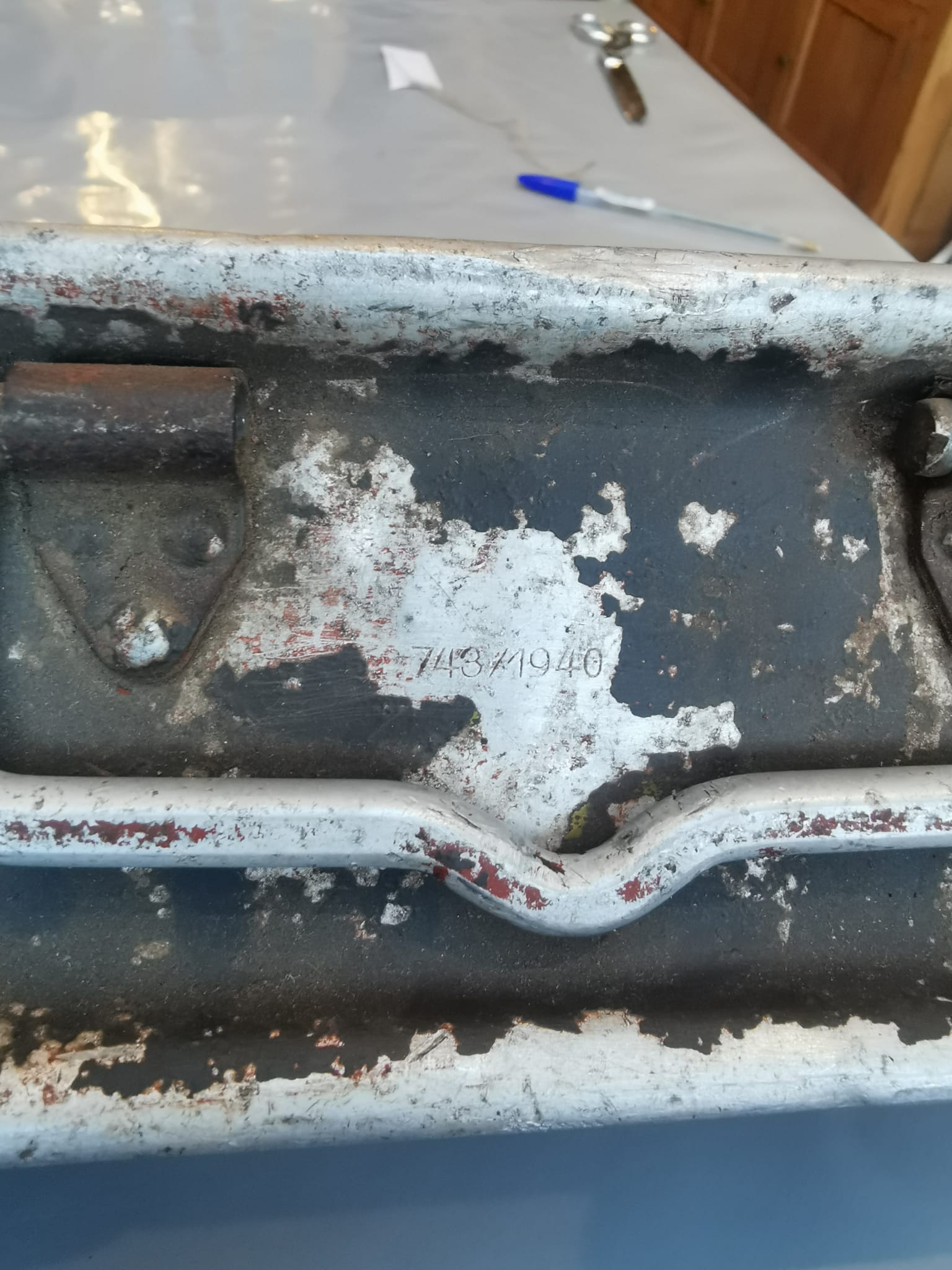 ww2 German aluminium mg ammo box - Image 11