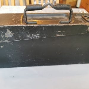 ww2 German steel mg ammo box