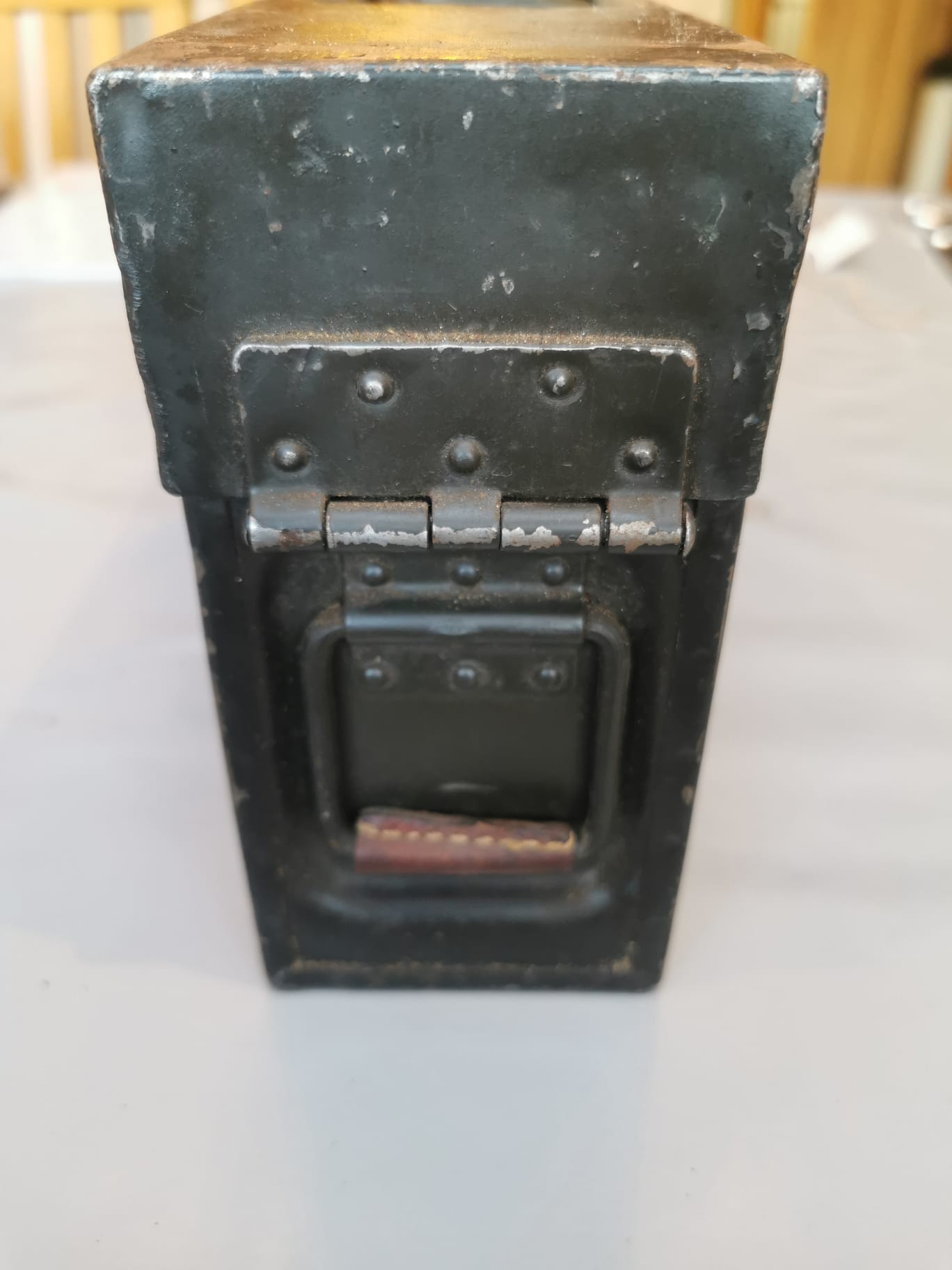 ww2 German steel mg ammo box - Image 10