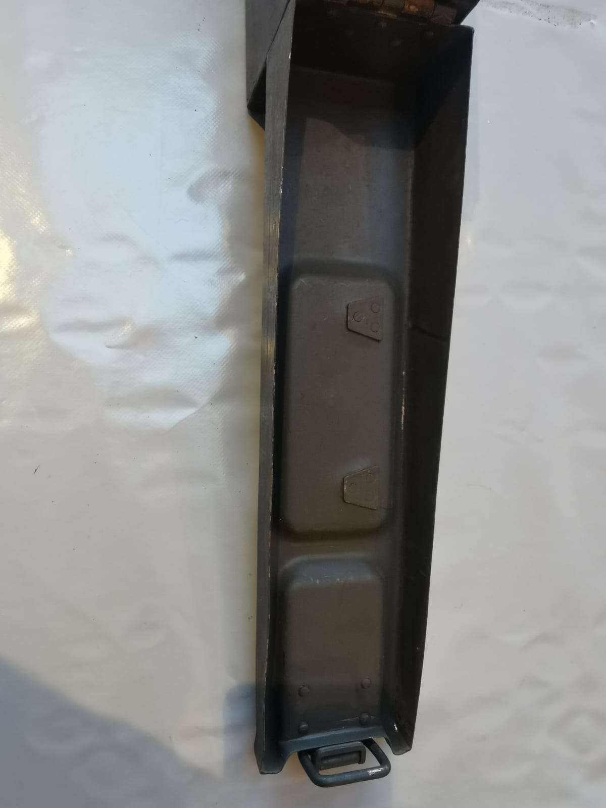 ww2 German steel mg ammo box - Image 3