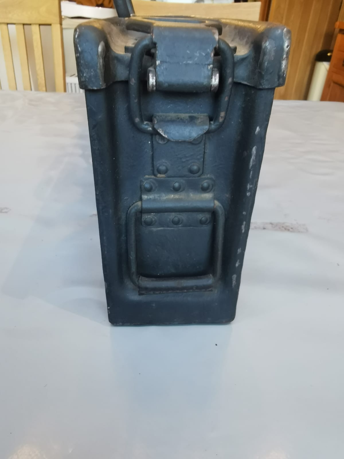 ww2 German steel mg ammo box - Image 7
