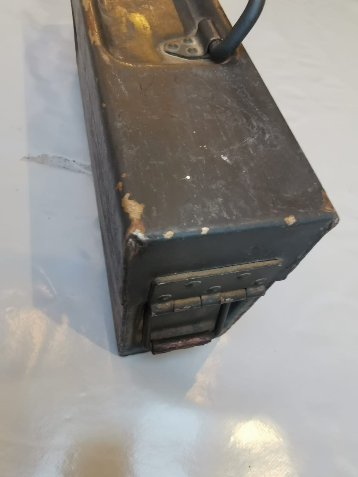 ww2 German steel mg ammo box - Image 15