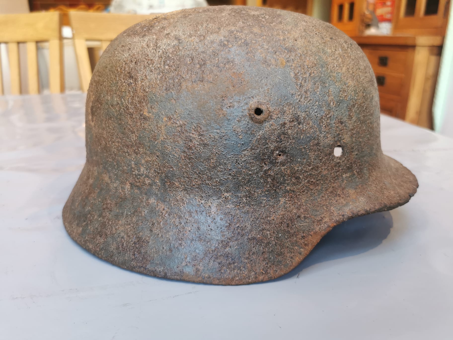 ww2 German helmet m35 nice lid