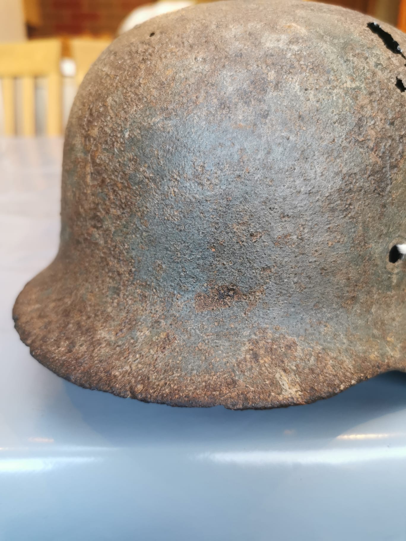 ww2 German helmet m35 nice lid - Image 5