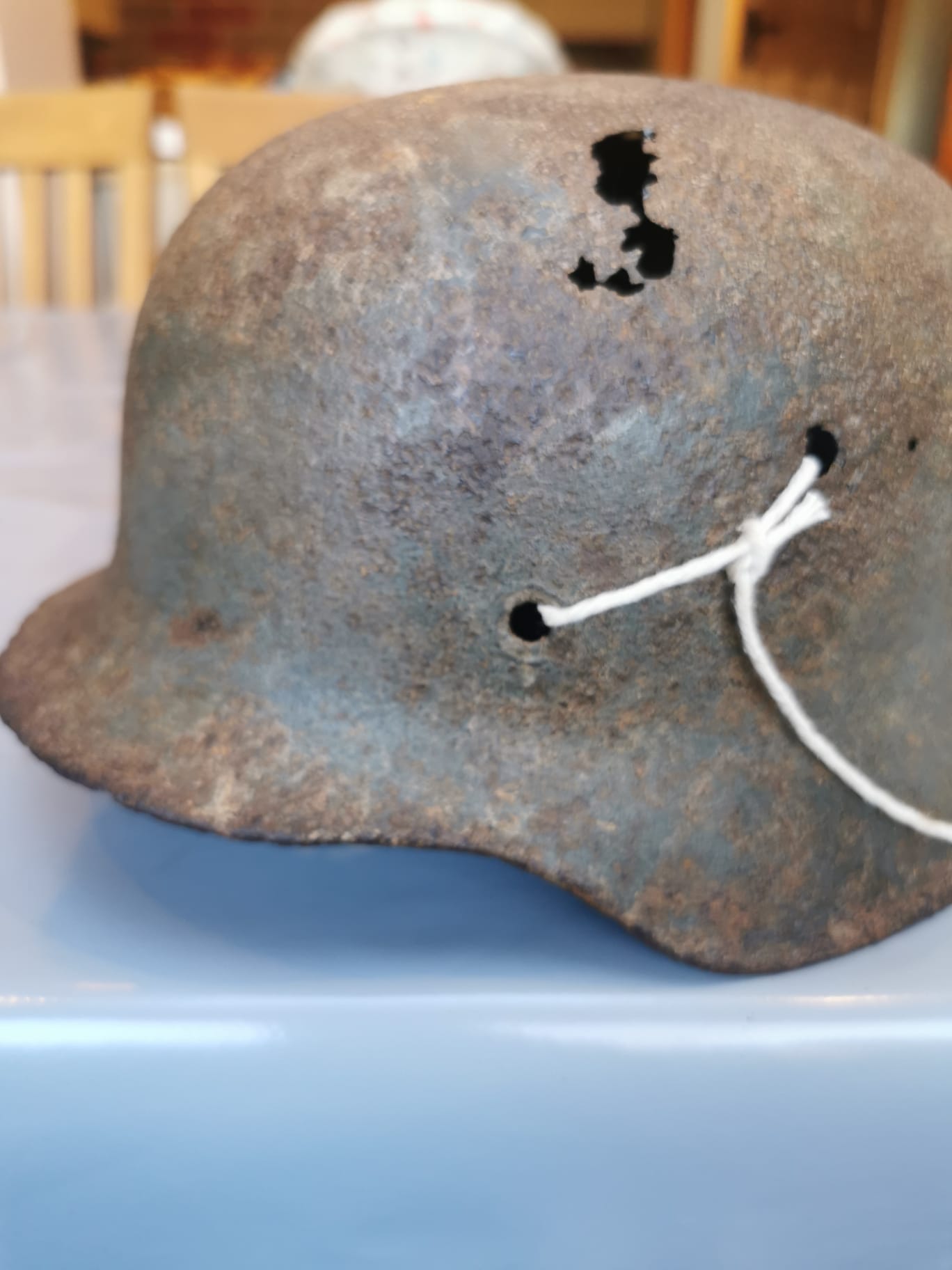 ww2 German helmet m35 nice lid - Image 6