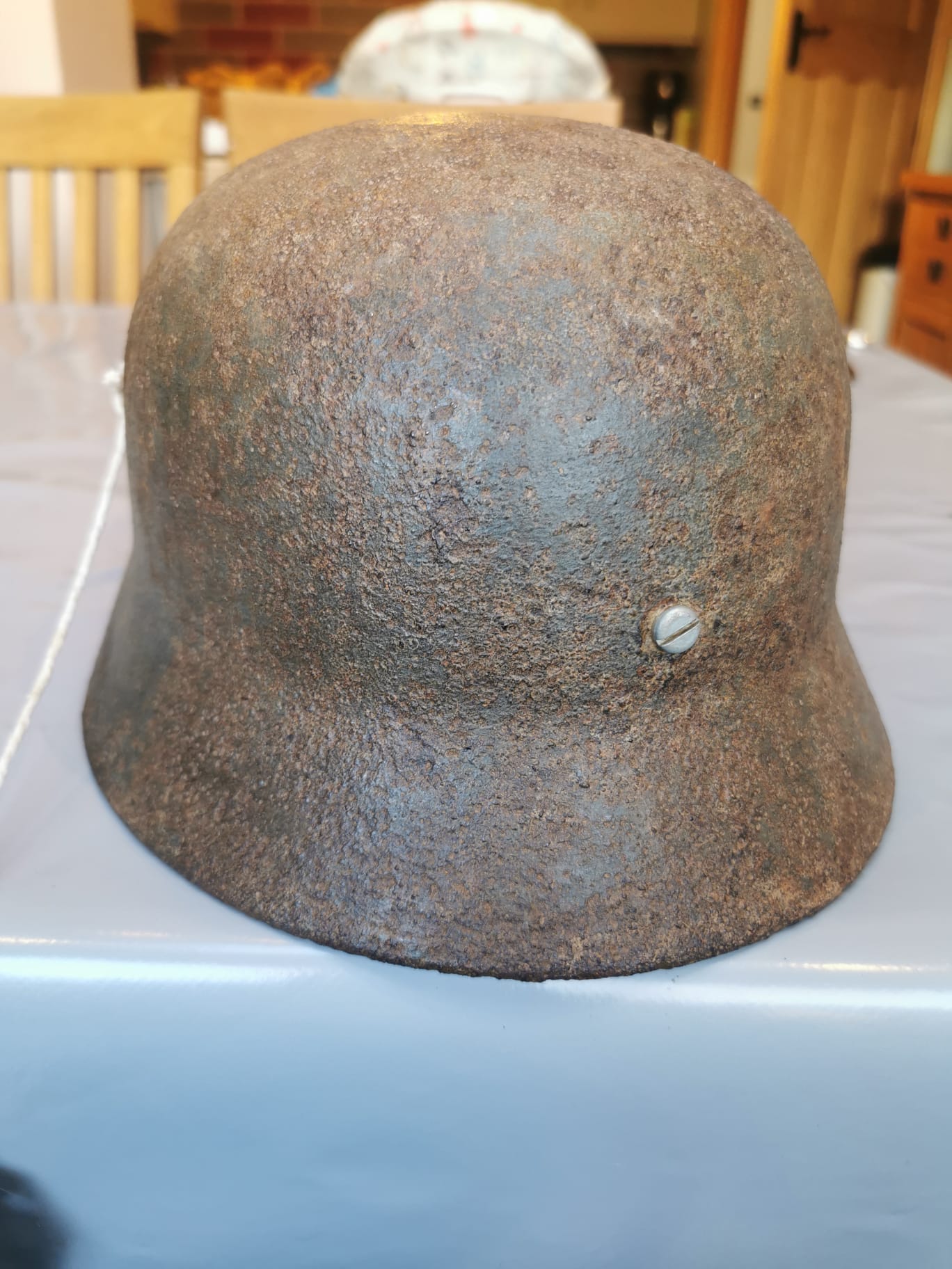 ww2 German helmet m35 nice lid - Image 9