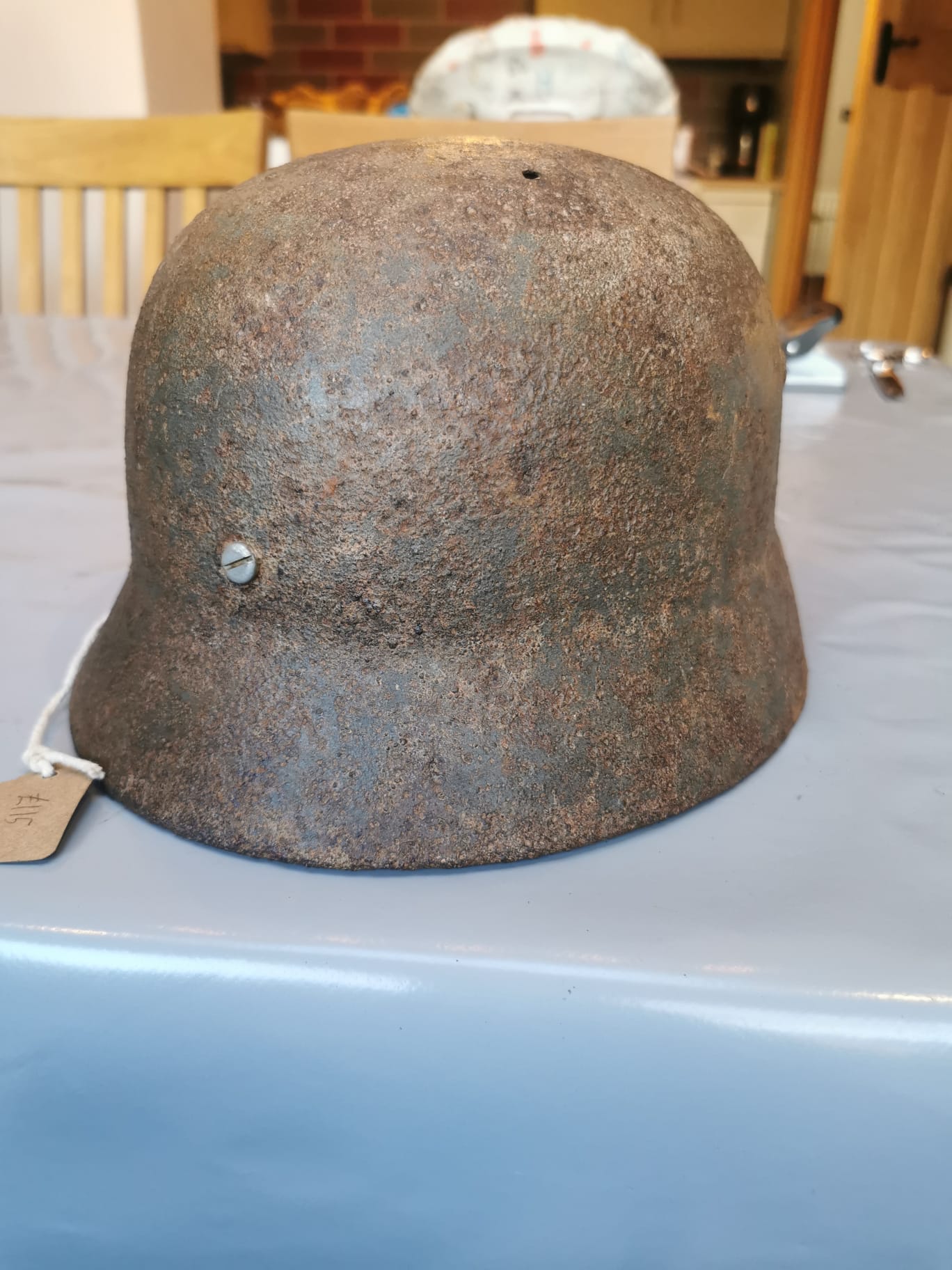 ww2 German helmet m35 nice lid - Image 10