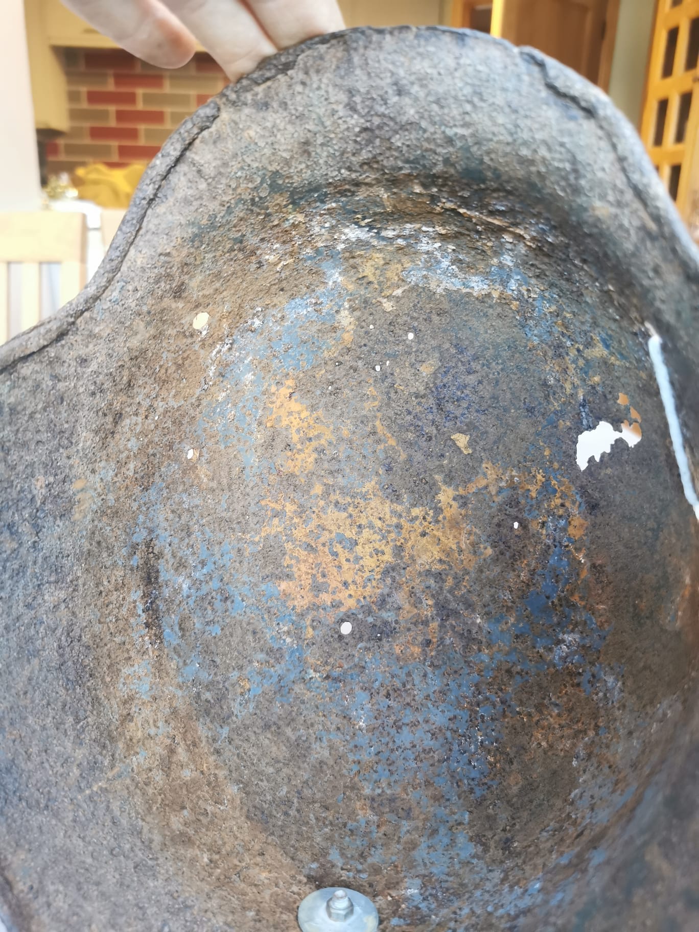 ww2 German helmet m35 nice lid - Image 16