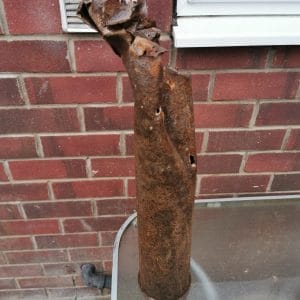 ww2 German panther relic shell case epic battle damage