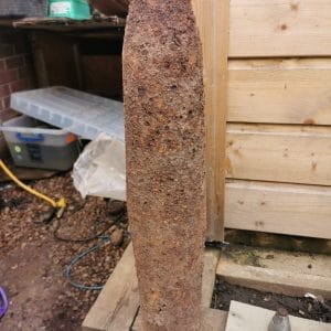 ww2 German panther relic shell case