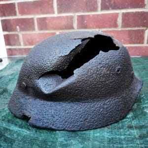 ww2 German helmet m40 epic battle damage