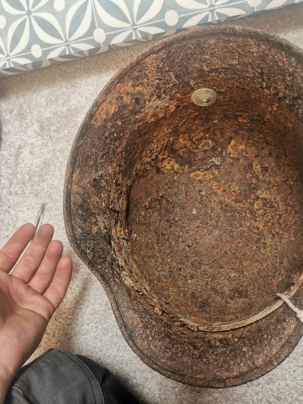 ww2 German helmet m40 - Image 16