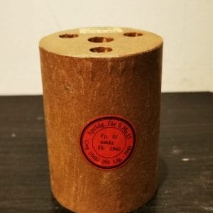 ww2 German s-mine wooden dummy charge