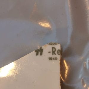 ww2 German porcelain ss reich 1940 #4