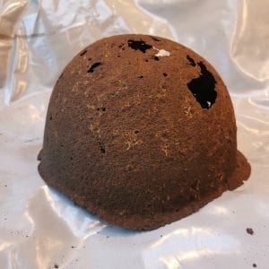 ww2 original soviet helmet #2