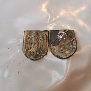 ww2 German Africa Corps Pith Helmet shield badges #7