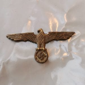 ww2 German Africa Corps Kriegsmarine Pith Helmet eagle badge #4