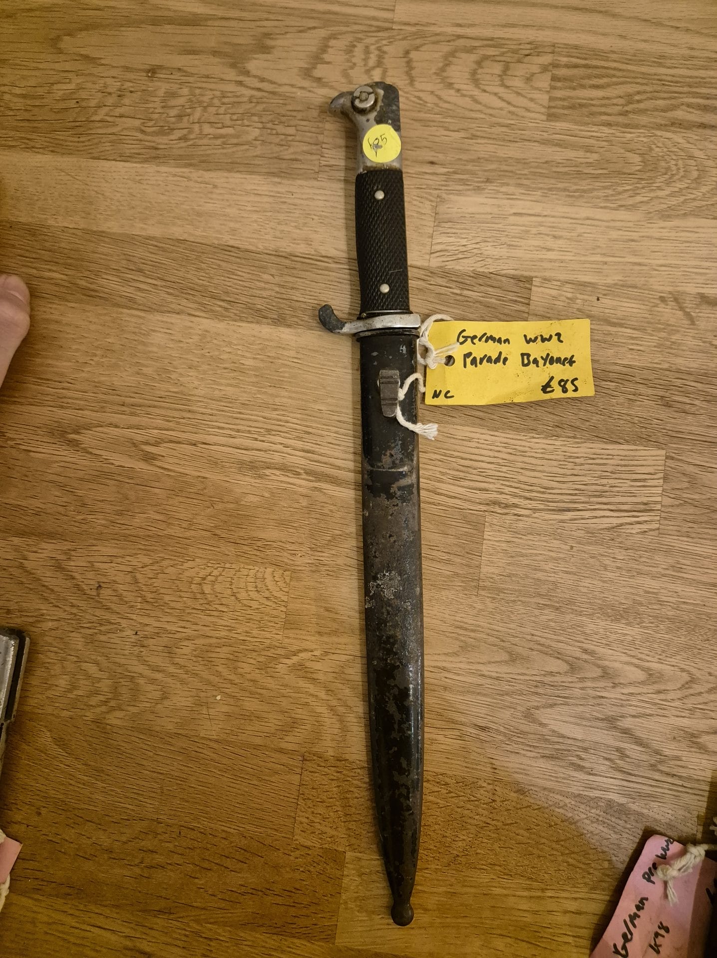 ww2 German k98 dress bayonet relic