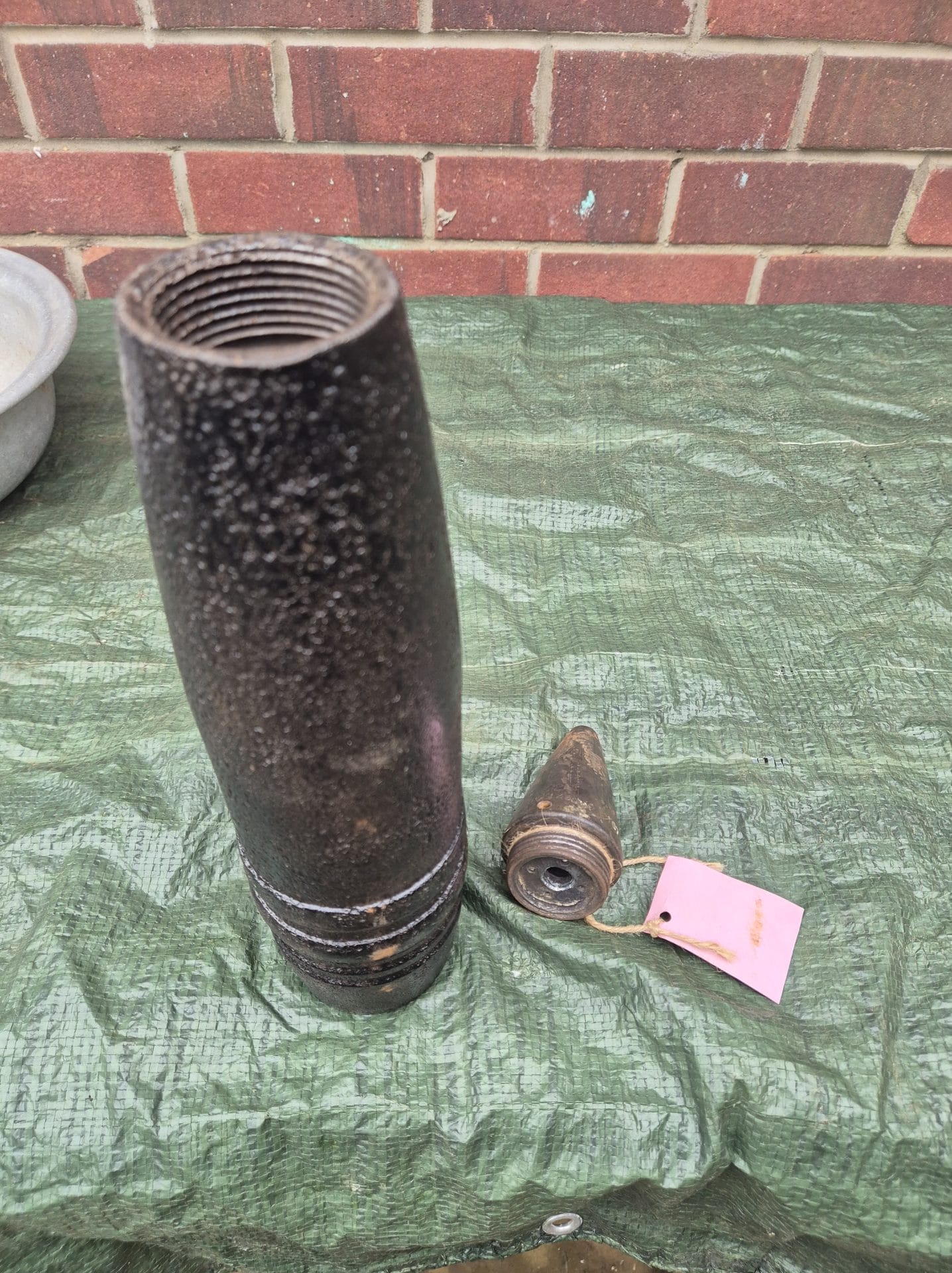 ww2 German kwk43 Tiger 2 / pak43 8,8cm HE head - Image 13