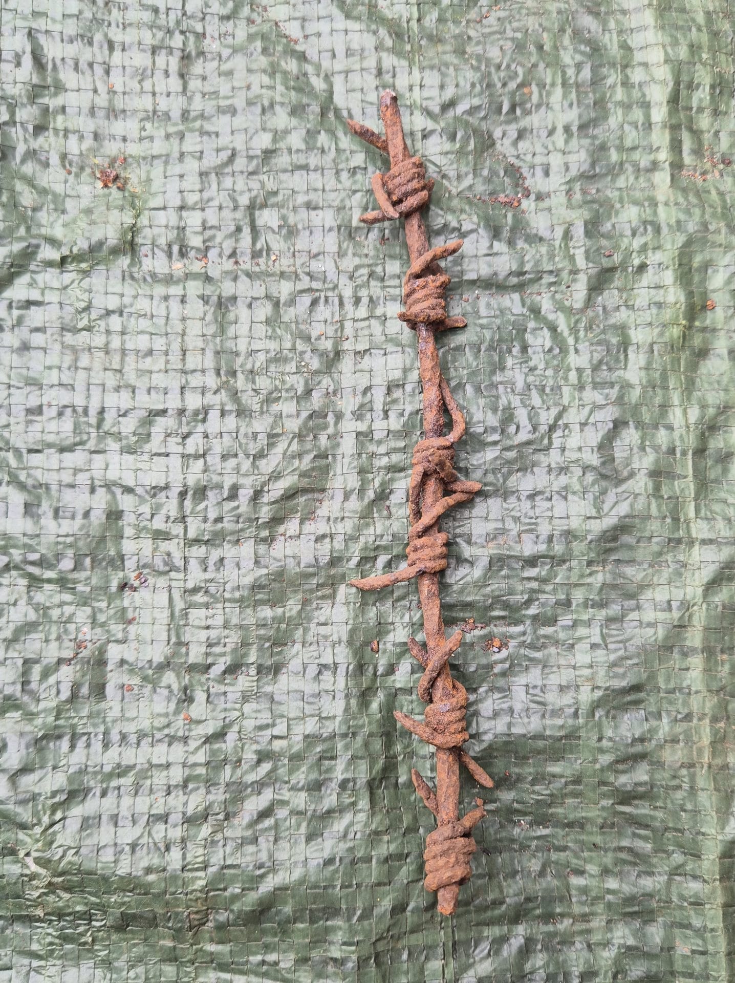 ww2 original German barbed wire