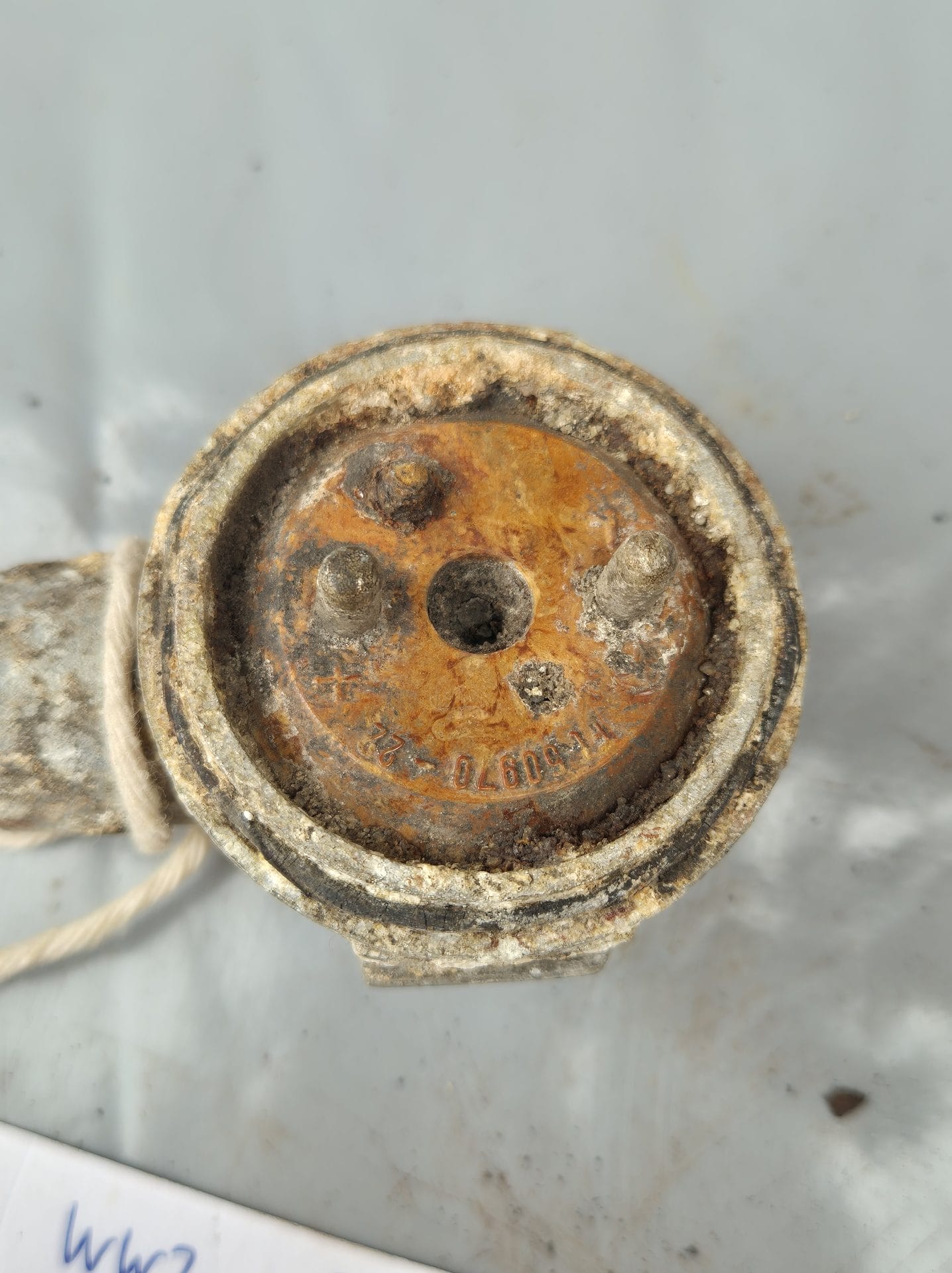 ww2 German bomber Heinkel electrical plug - Image 4