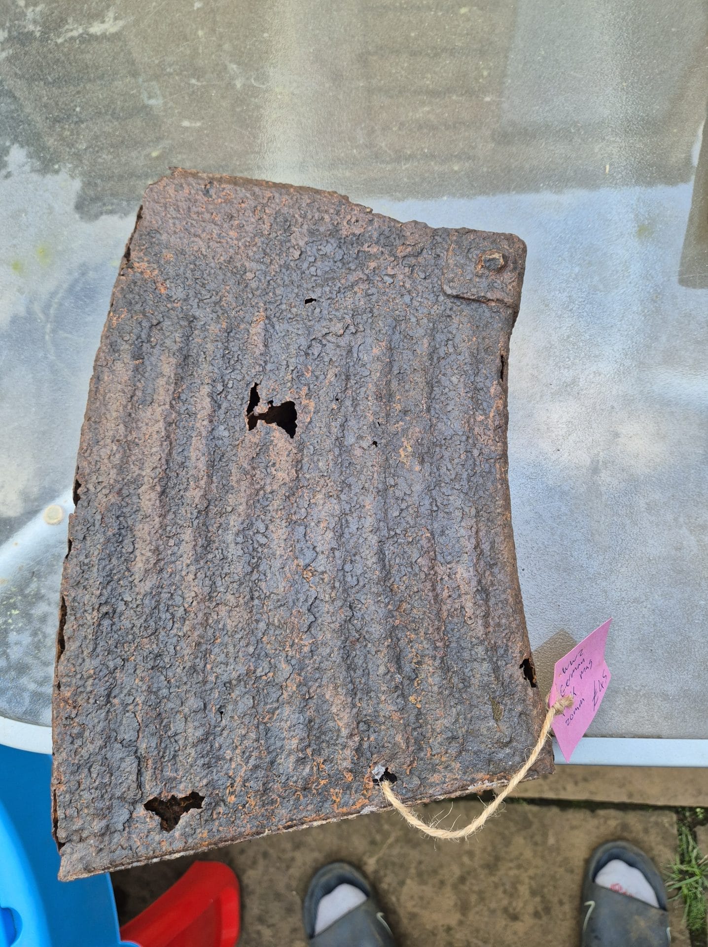 ww2 German 2cm flak magazine relic