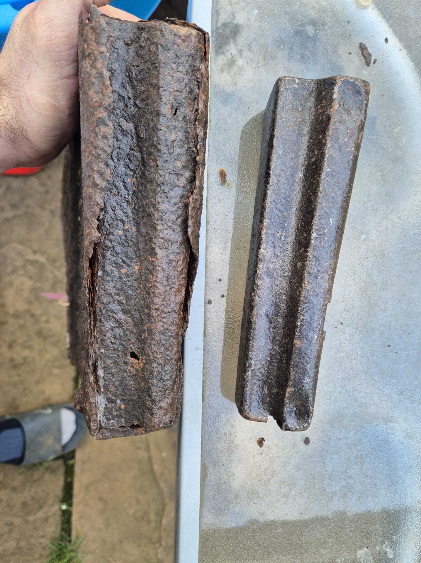 ww2 German 2cm flak magazine relic - Image 9