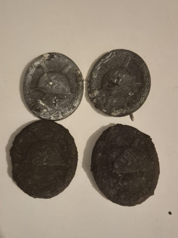 ww2 German lot of 4 wound badges